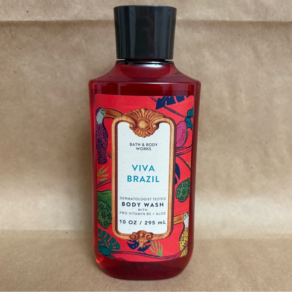 Bath & Body Works Viva Brazil Body Wash Fresh Guava Maracuja Coconut 10oz/295mL